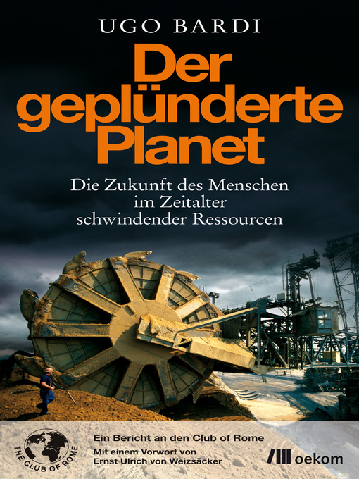 Titeldetails für Der geplünderte Planet nach Ugo Bardi - Verfügbar